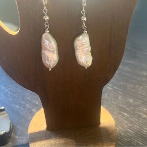 Elegant Pearl Drop Earrings